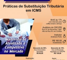 Curso 28/Maio: Práticas de Substituição Tributária em ICMS – Vale 7 pontos EPC