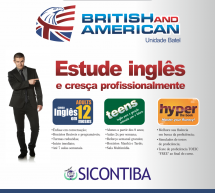 Inglês em apenas 12 meses e ainda com descontos especiais para Associados na British and American Batel