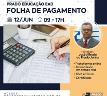 Curso 12/Junho AO VIVO online: FOLHA DE PAGAMENTO