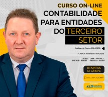 CURSO on-line GRAVADO – Contabilidade para Entidades do TERCEIRO SETOR – Pontuado no programa EPC