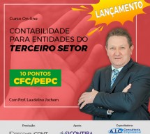 Curso on-line GRAVADO – Contabilidade para Entidades do TERCEIRO SETOR – Vale 10 pontos no programa EPC