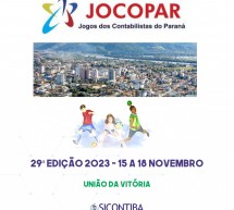 29º JOCOPAR – Jogos dos Contabilistas Paranaenses 2023 – Modalidades esportivas para Homens e Mulheres em todas as faixas etárias – PARTICIPE!